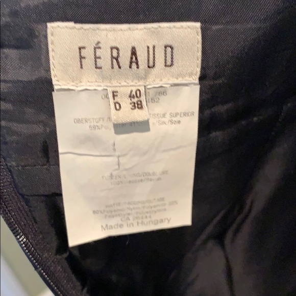 Féraud Navy Blue Spaghetti Strap Dress - Picture 5 of 8